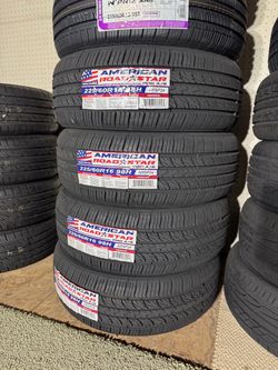 225/60R16 American 4 New Tires Installed And Balanced Included