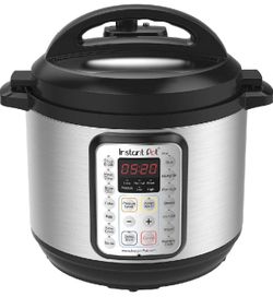 Instant Pot Duo Plus 9-in-1 Electric Pressure Cooker with extra Pot, Stainless Steel/Black, 8 Quart