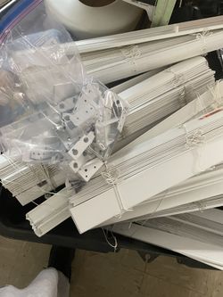 2in Slate Faux Wood Blinds With Hardware