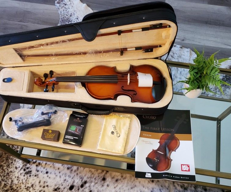 Mendini Violin 1/2