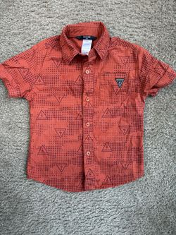 Guess Kids Button-Up Shirt – Size 4T