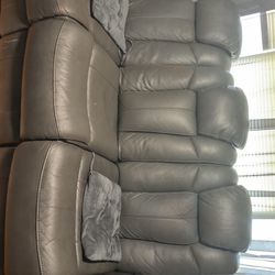 Leather couch