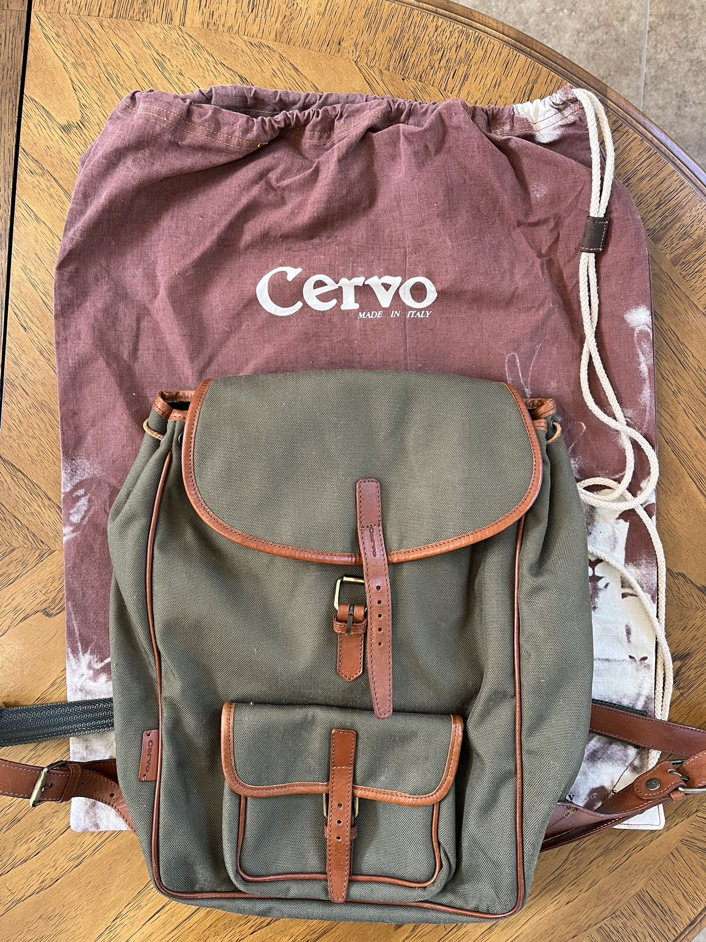 Cervo Heavy Duty Canvas Backpack 