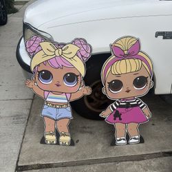 lol Dolls Wood Decor