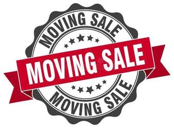 Moving Sale Items listed below must go! Cash Only