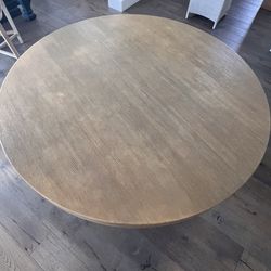 60” Round Dining Table