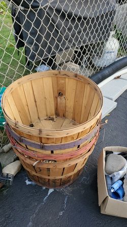 Bushel baskets