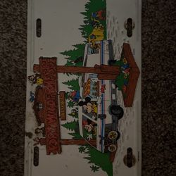 Fort Wilderness license plate   