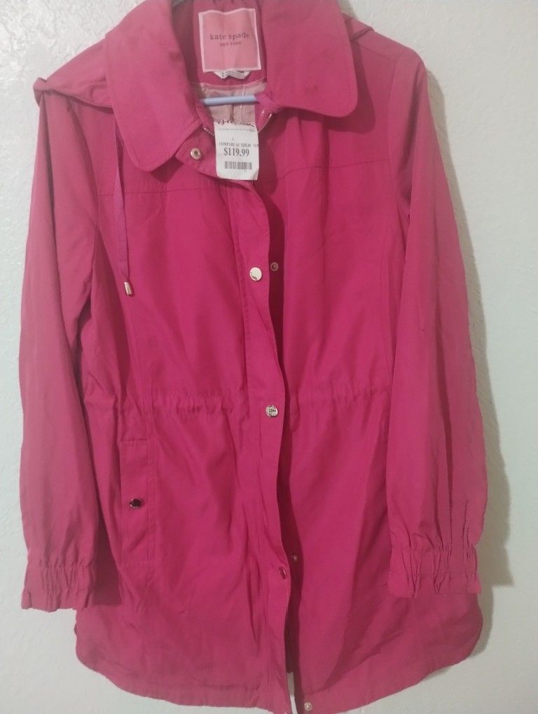 Kate Spade Lightweight Pink Jacket