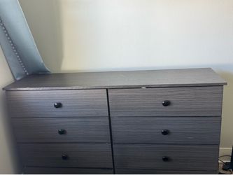 SELL BY 7/7! 8-Drawer Dresser | Gray | Great Storage