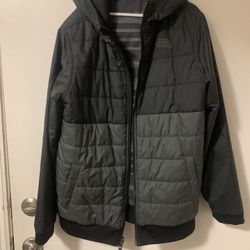 Boys Size Large Reversible North Face Jacket 