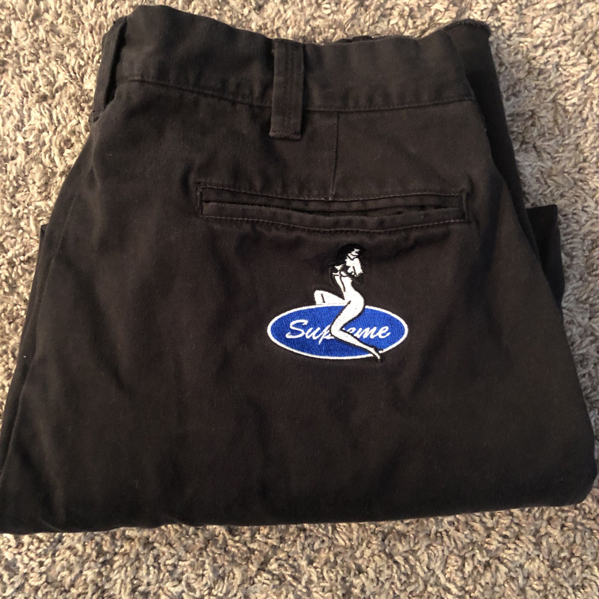 Supreme Pin Up Chino Pants Size  for Sale in Temecula, CA
