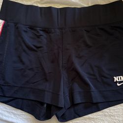Medium Nike Navy Blue With White And Bright Pink Stripe 