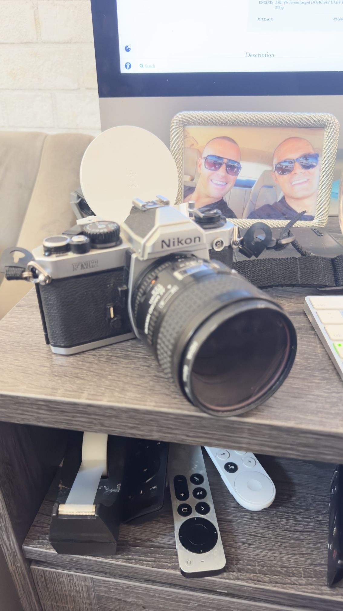 Nikon FM2 Original Perfect Shape With 60 Zoom Lens