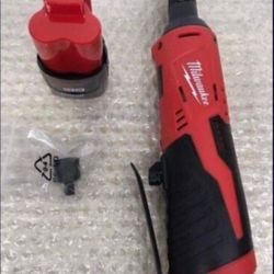 Milwaukee M12 3/8 Ratchet And Battery $100..Firm On Price.. Brand New..(Charger Not Included)....