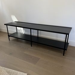 Black TV Stand / TV Unit - 60” Wide