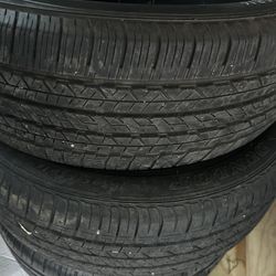 Four 185 55/r16 used tires. (Plenty of life left)