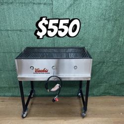 36” Grill | Includes Hose With Regulator | Azador de Gas Propano | Incluye Manguera Con Regulador