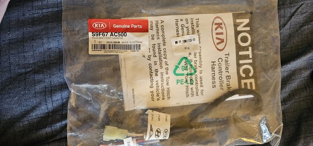 Kia Trailer Brake Controller Harness For 2019-2022 Telluride