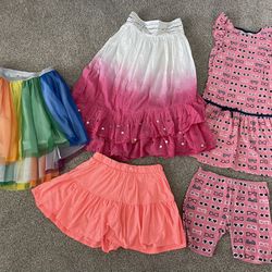 Girls Size 10 Skirts and Dress Lot