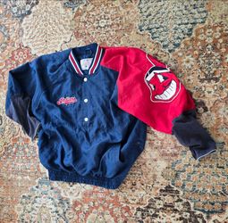 Vintage cleveland indian starter jacket size L