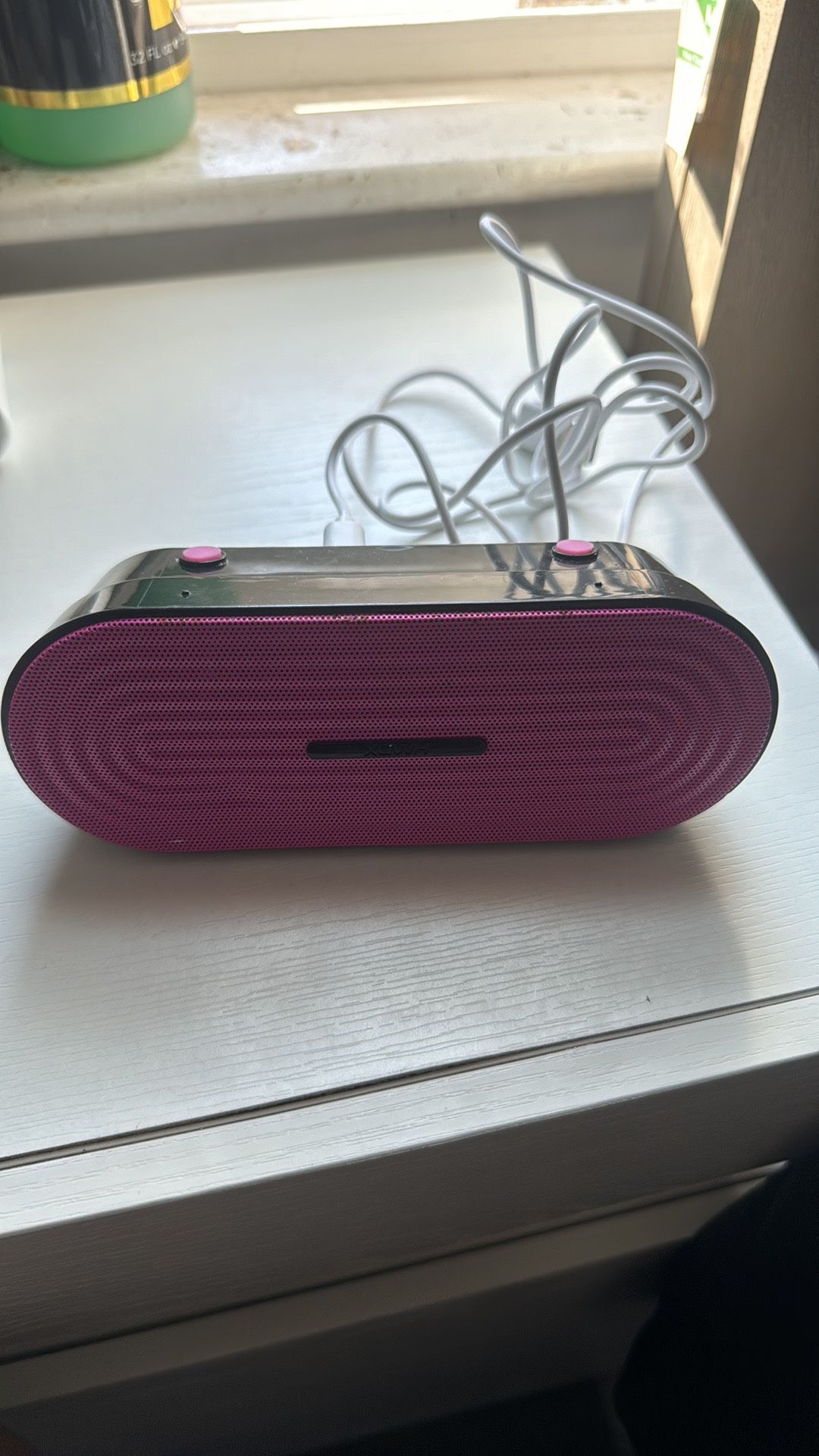 pink bluetooth speaker 