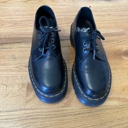 Dr. Martens 1461 Leather Platform Shoes