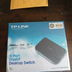 TP-Link TL-SG1005D 5-port Gigabit Desktop Switch 1000Mbps
