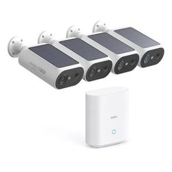 Solar Powered Wireless Security Cameras System 
