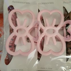 Hello Kitty Bow Hair Clips