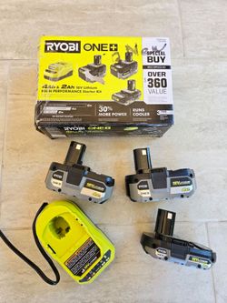 RYOBI 18V HP High Preformance Battery KIT