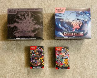 4x Pokemon Cards Elite Trainer Boxes & Booster Bundles - Brand New