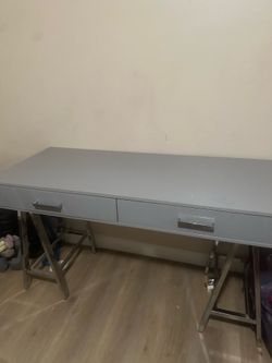 Grey Modern Desk for Room
