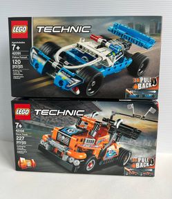 LEGO 42091 Police Pursuit 42104 Race Truck