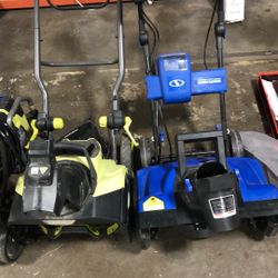 Snow Blower And Generators