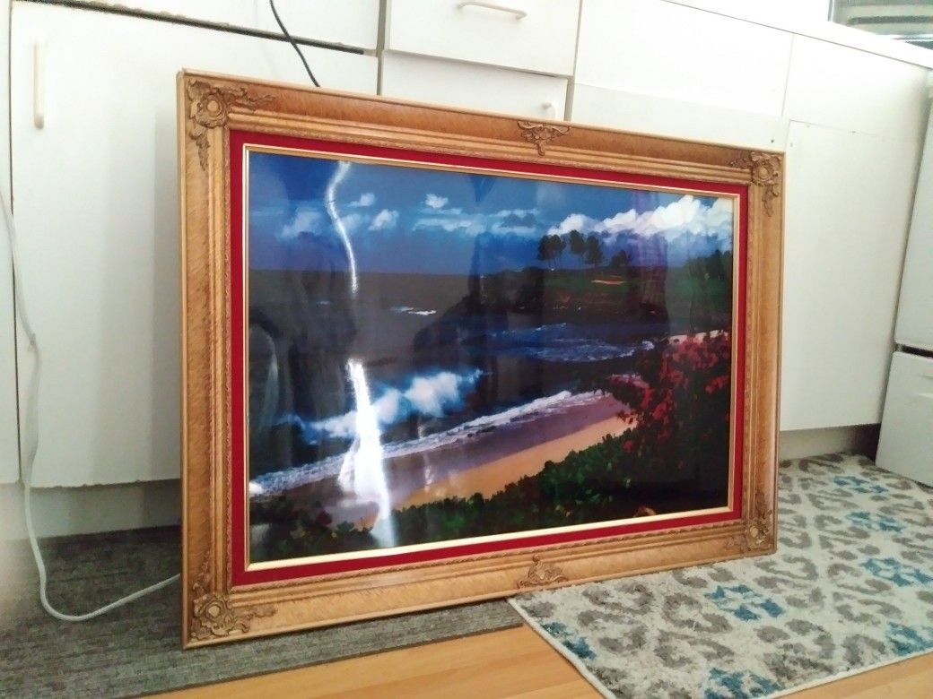 Motion framed picture