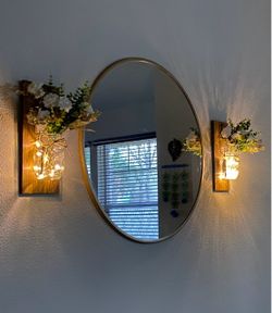 30” inch Round accent mirror