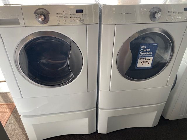 front load washer and dryer set // free delivery