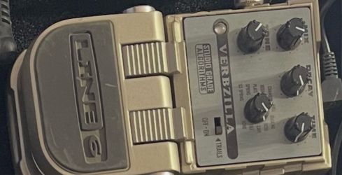 Line 6 Verbzilla Reverb(W/ Octo Mode)
