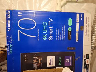 70in roku with wall mount 250