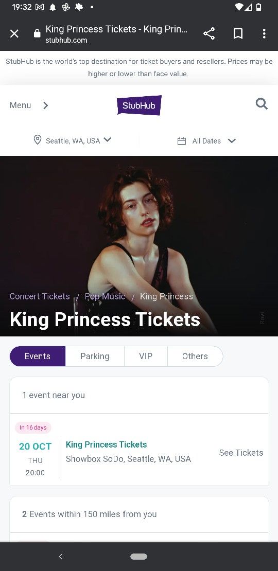 King Princess, Showbox SODO (2)