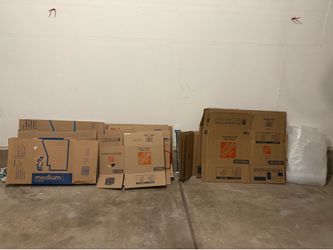 MOVING BOXES  - FREE