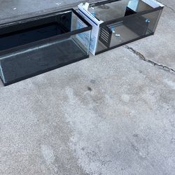 20 Gallon Drilled Tank For Salt Water With 20 Gallon Sump