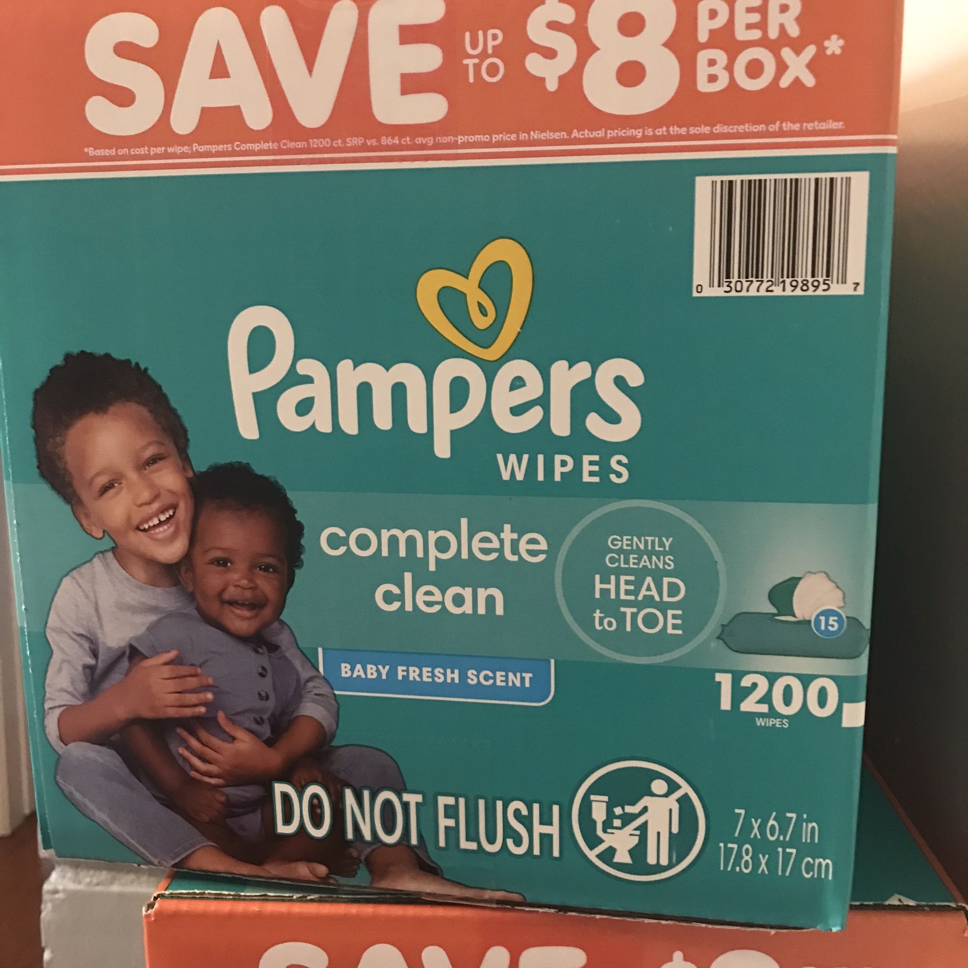 Pampers 1200 Wipes