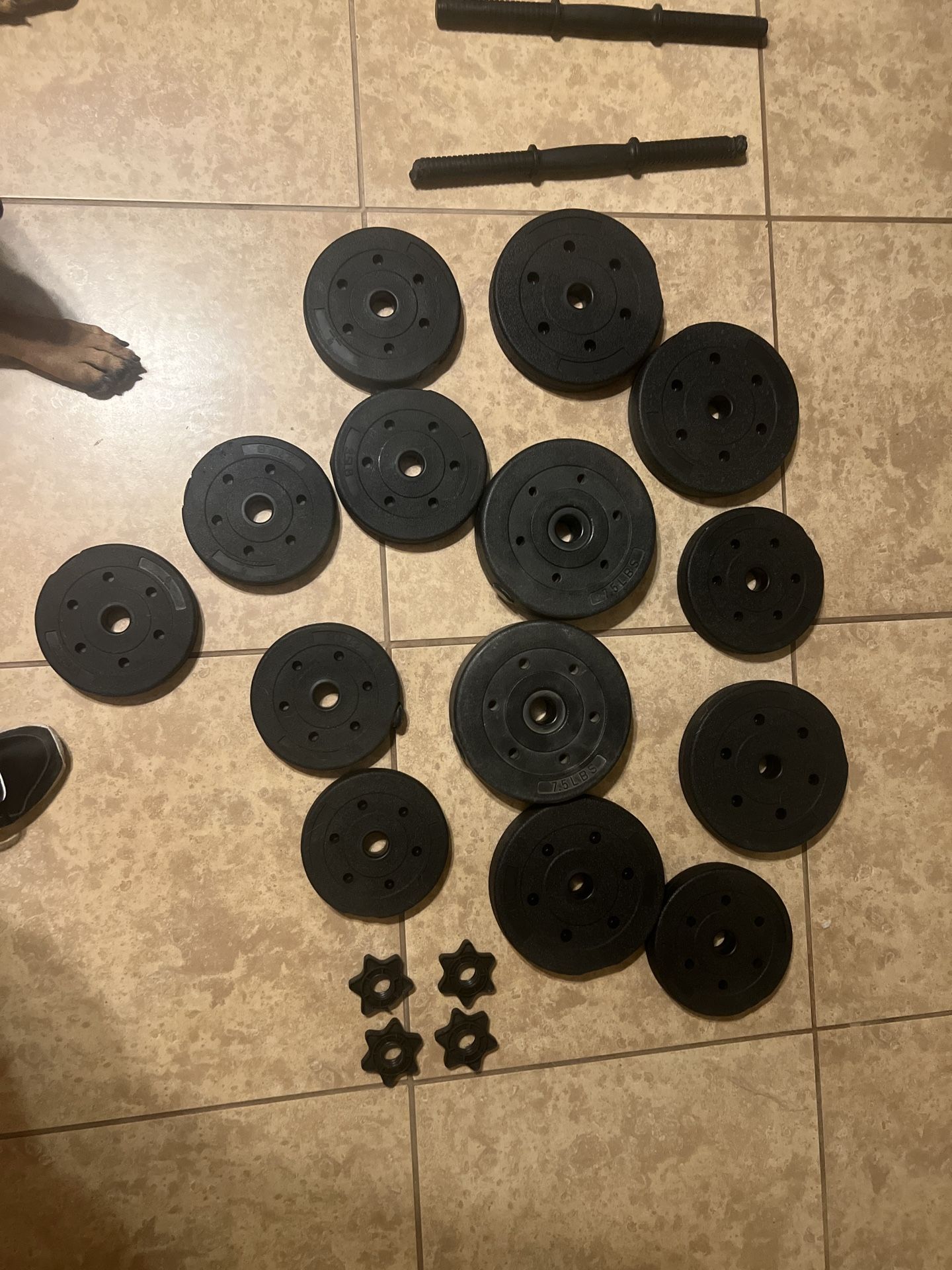 Weights/dumbbells