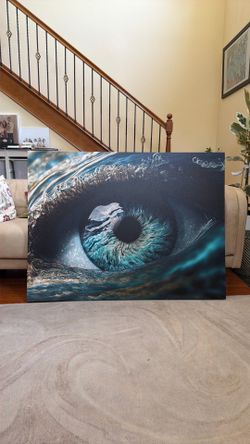 Large Eye Artwork Canvas