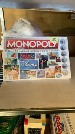 🎄$50!! Disney Monopoly New/Sealed Retired 2016