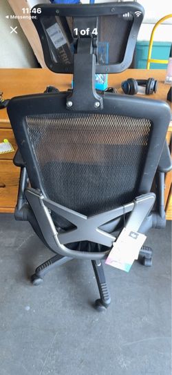 Bayside Black Mesh Adjustable Office Chair