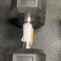 2-35lb Dumbells Brand New