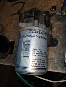 Electrical pump.
